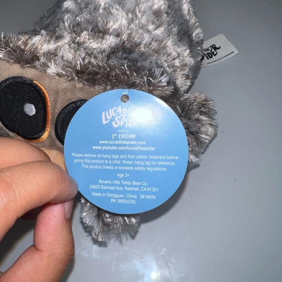 Lucas the Spider Stuffed Toy - NO sound - Picture 7 of 7